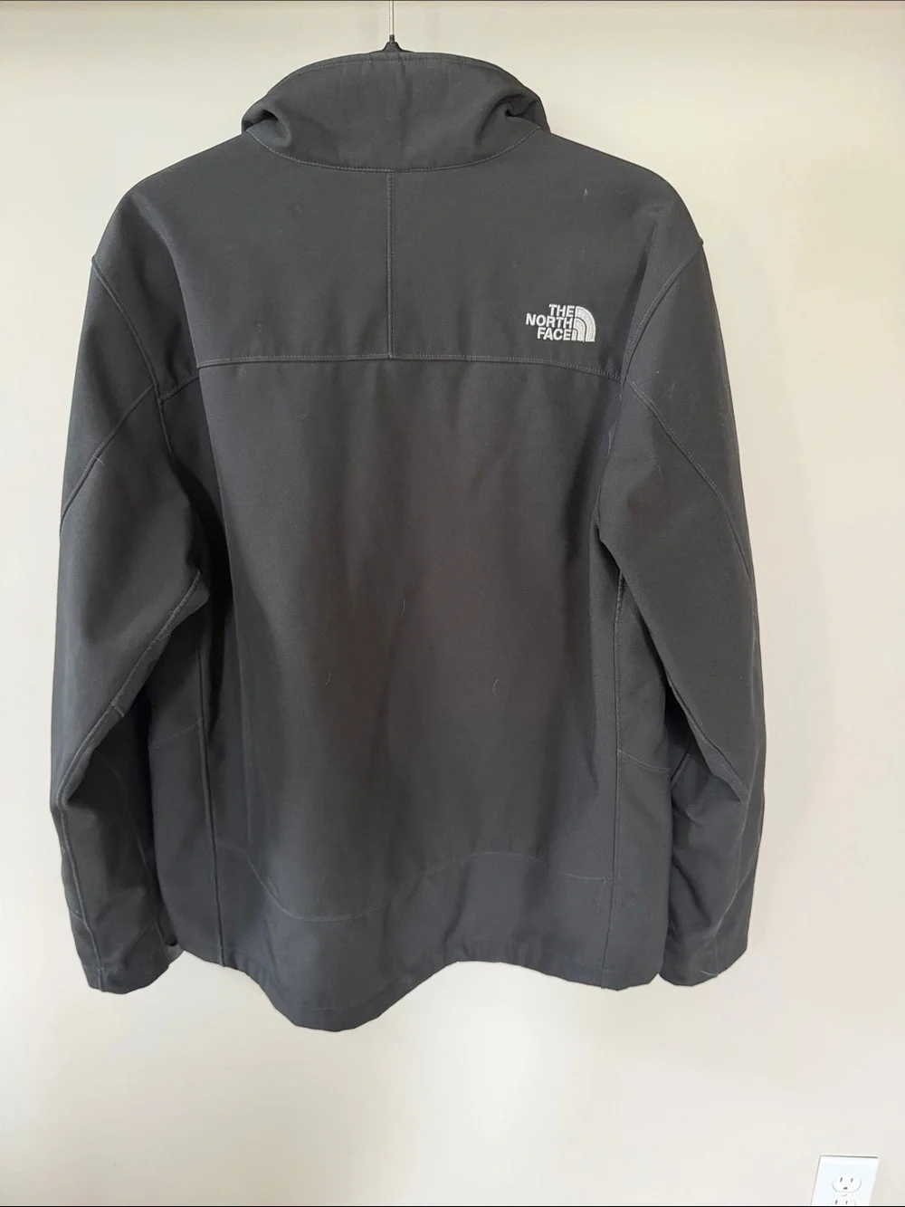 The North Face Black Zip-Up Softshell Jacket